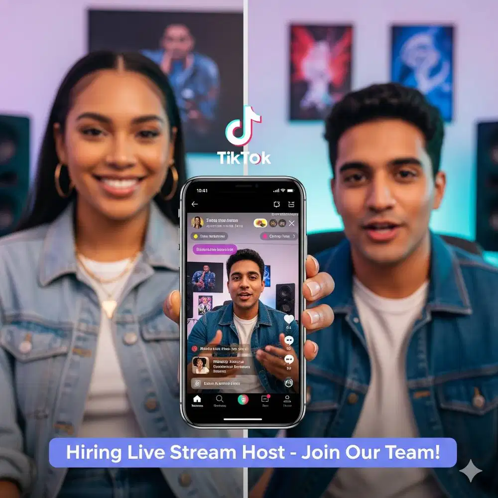 Partner Kerjasama untuk Konten & Live Streaming TikTok