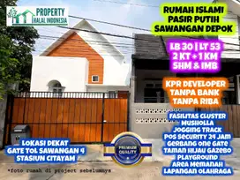Jual Rumah Islami Murah Pasir Putih Sawangan Depok Dekat Stasiun Citayam