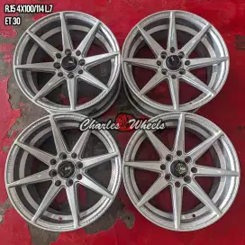 Jual velg r15 concave 4x100 4x114,3 kijang avanza livina dll
