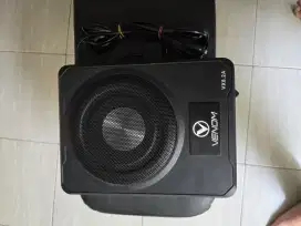 Subwoofer Kolong Jok Venom VX 8.2A dan DSP Cello Magic 4.8