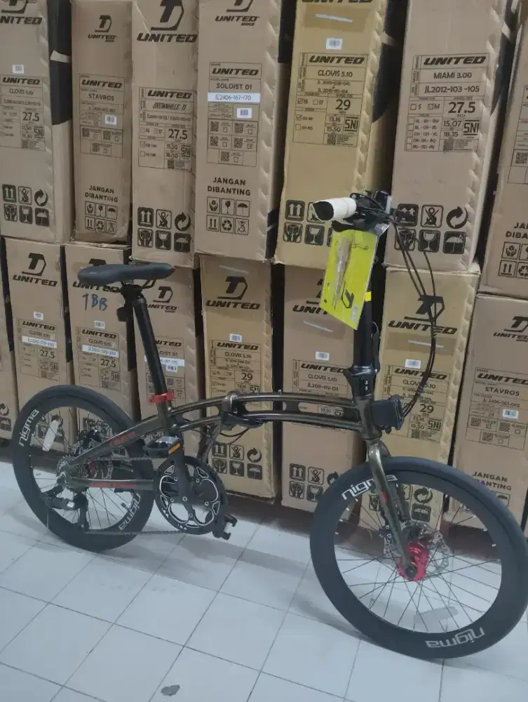 Sepeda Lipat United Nigma III /United Nigma 3