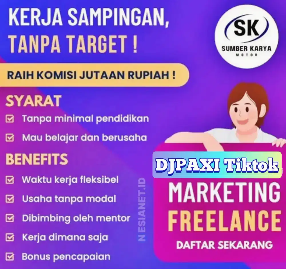 Lowongan Kerja Loker Sales SPG Freelance