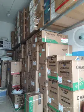 Jual AC baru 1/2-1pk