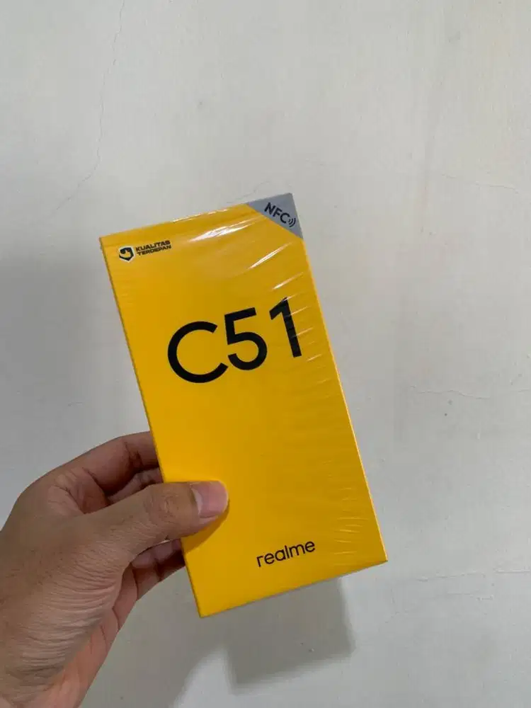 JUAL HP REALME C51 4/128 GB HIJAU ORI DAN MURAH DI BALIKPAPAN