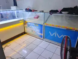 Etalase konter hp