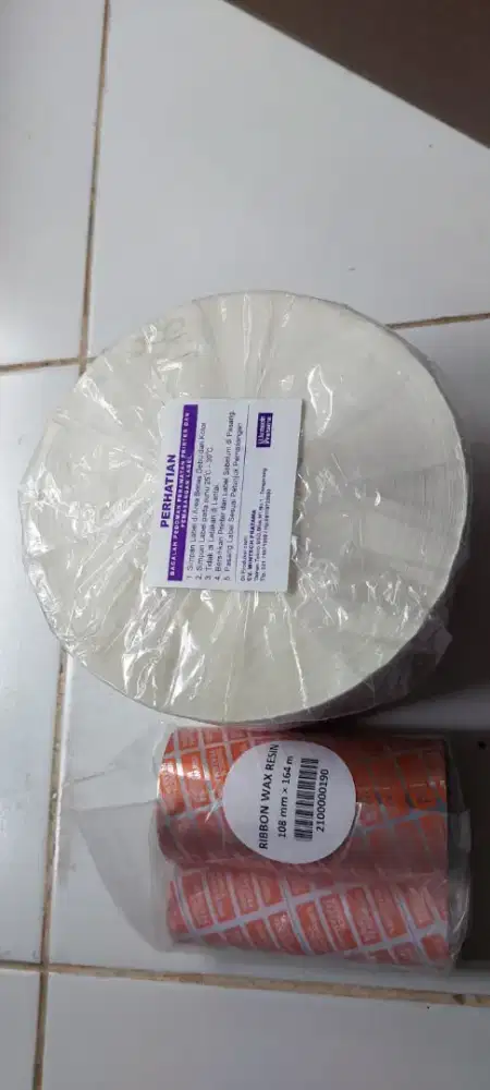 Label conote ,ribbon,catridge,printer