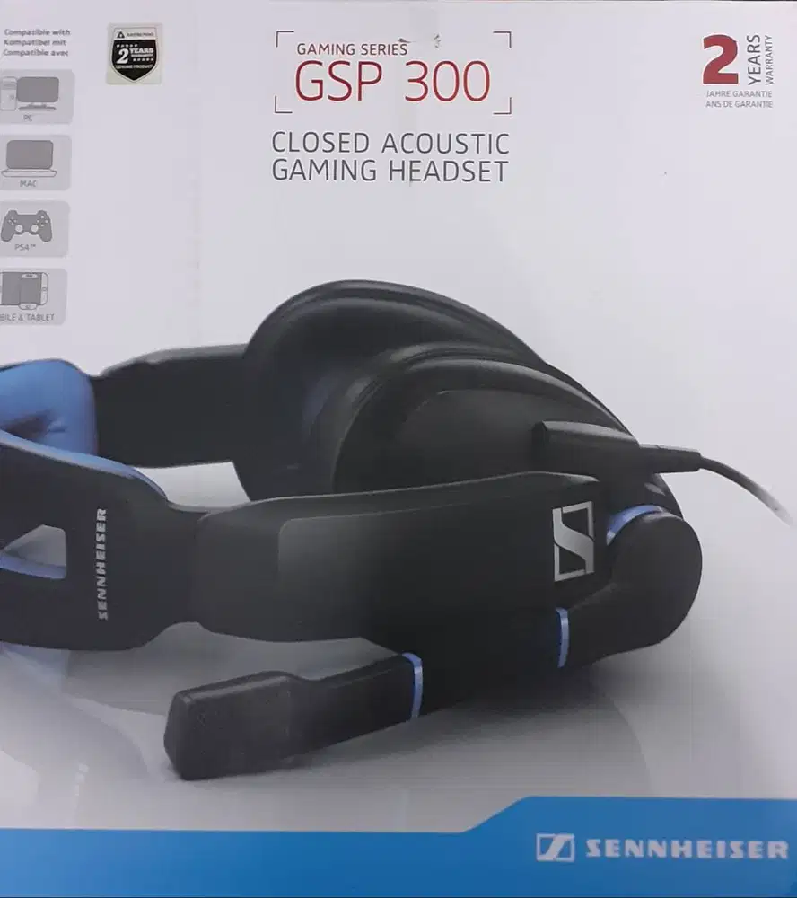 Headset gamimg senheiser gsp 300 original