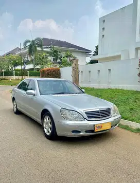 40RB KM ASLI, MERCY S320L W202 TAHUN 2000 FULL ORIGINAL
