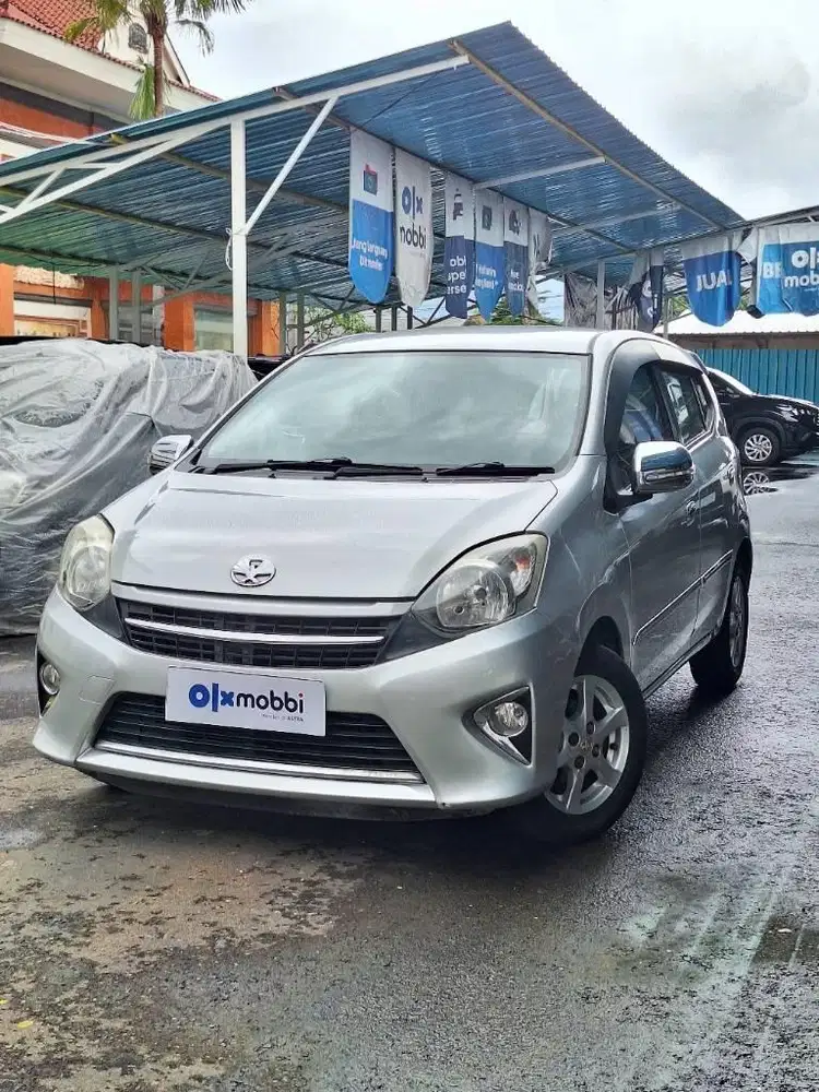 DP Rendah - Toyota Agya 1.0 G Bensin AT 2014 Silver