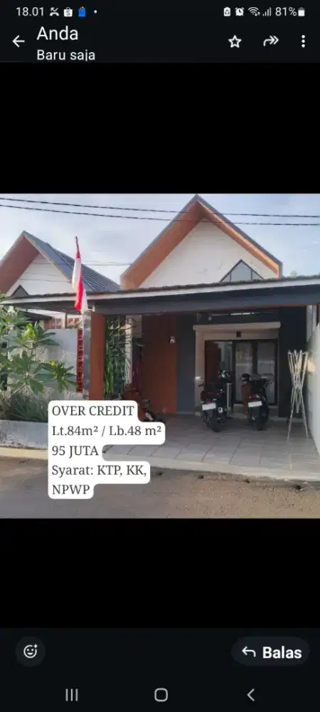 Rumah cantik dalam cluster
