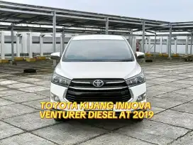 TOYOTA KIJANG INNOVA VENTURER DIESEL AT 2019/KM80RB/PAJAK 5-2026
