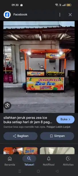 Lowongan jaga stand es jeruk zea ice pepelegi