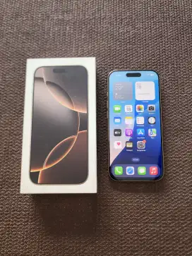 IPhone 16 Pro 128gb IBox Lengkap Mulus Normal