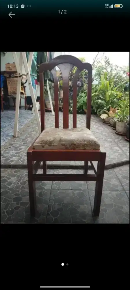 KURSI MAKAN JATI