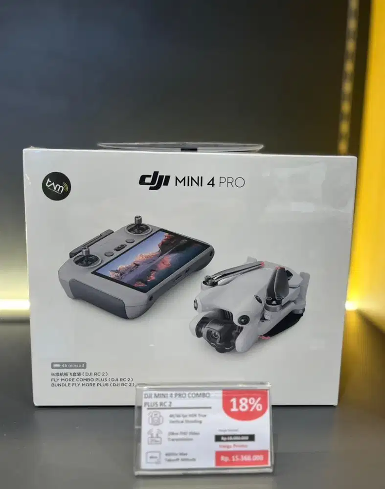 HOT PROMO • DJI Mini 4 Pro Flymore Combo Plus RC 2
