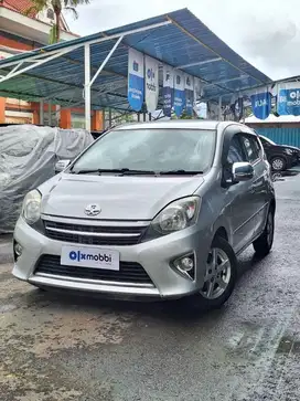DP Rendah - Toyota Agya 1.0 G Bensin AT 2014 Silver