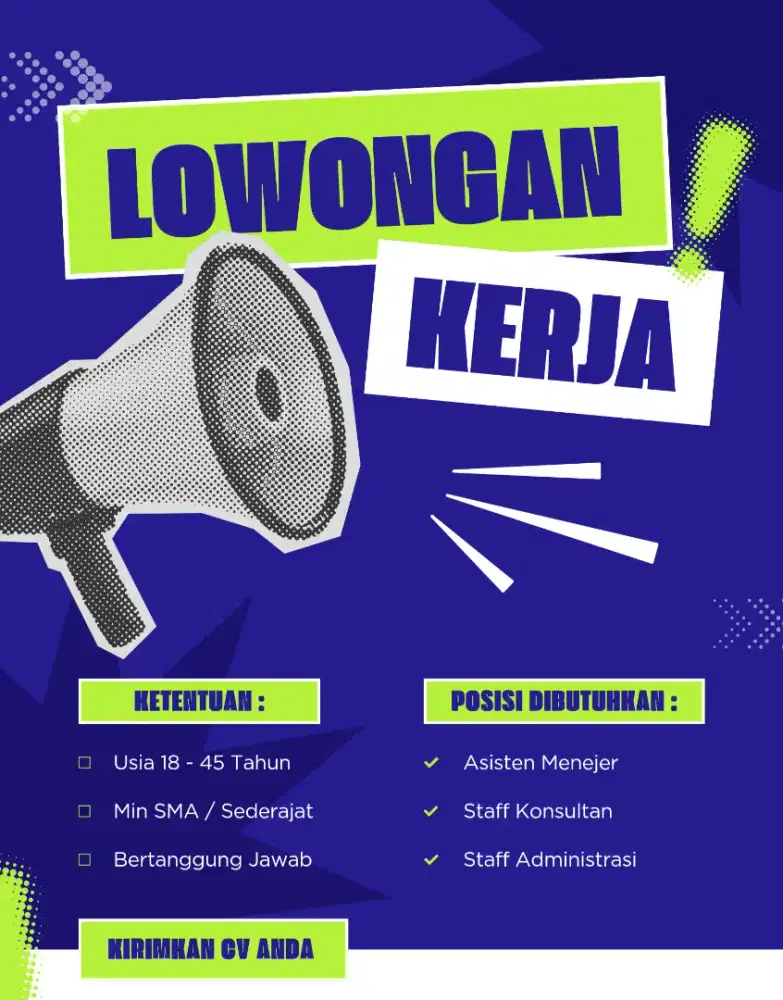 Lowongan Pekerjaan