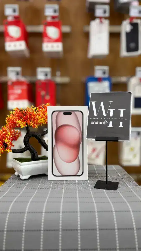 Iphone 15 pink ibox bisa cash kredit tukar tambah