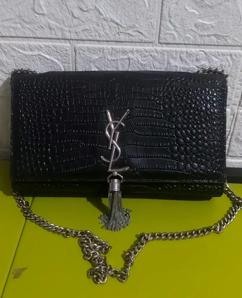 Tas pesta YSL kulit asli