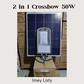 Lampu Tenaga Surya Crossbow 2 in 1 50W + Solar Cell 100W