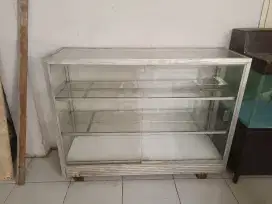 Etalase Rak kaca warung