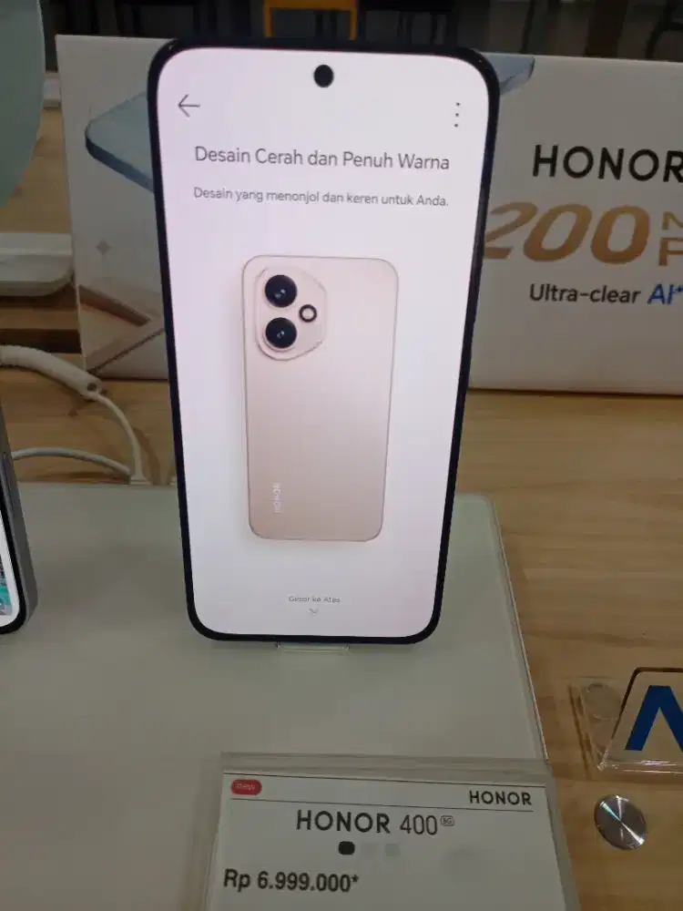 Promo Honor 400 5G dengan bunga mulai dari 0% free1-2×cicilan