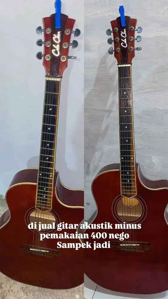 GITAR AKUSTIK MERK COLE CLARK