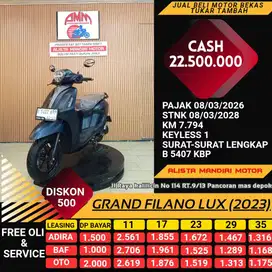 YAMAGA GRANDFILANO LUX TH 2023 BISA CASH / KREDIT / TUKAR TAMBAH