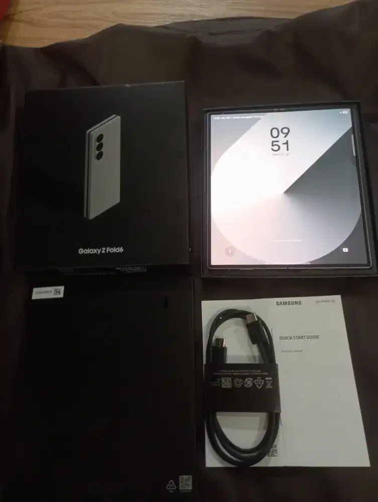 Samsung z fold 6 ram 12/512gb fullset nominus