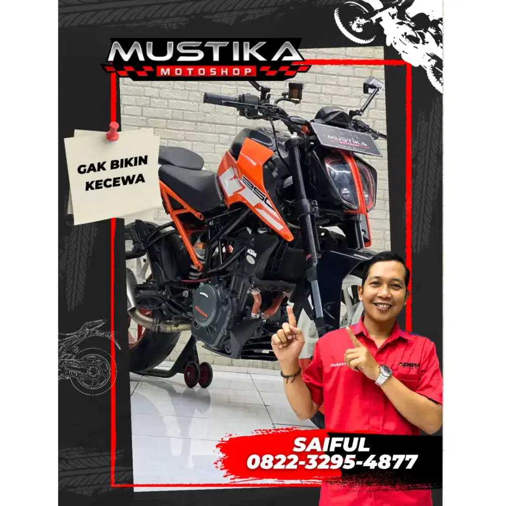 Perfect Condition!!Ktm Duke 250cc 2019 Plat Jatim Murah Mulus-Mustika