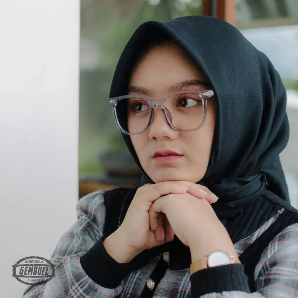 Gembull Umy - Kacamata Kotak Simple Cocok Untuk Pelajar - Ananya 02