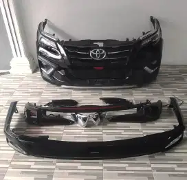 Bemper depan belakang pkus Lampu Toyota Fortuner TRD 2017, 2018, 2019