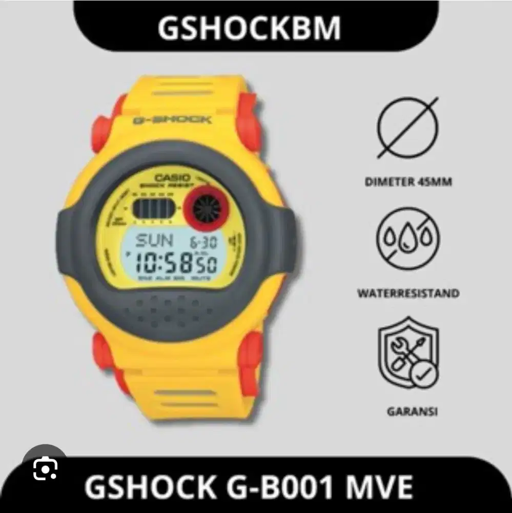 Jual Jam Tangan GShock G-B001 MVE