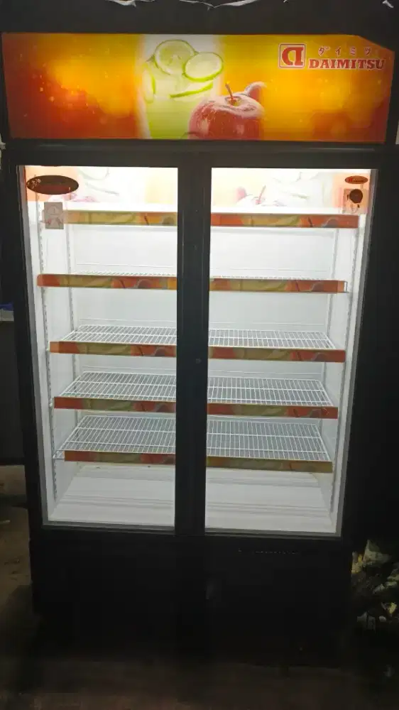 Showcase 2 pintu