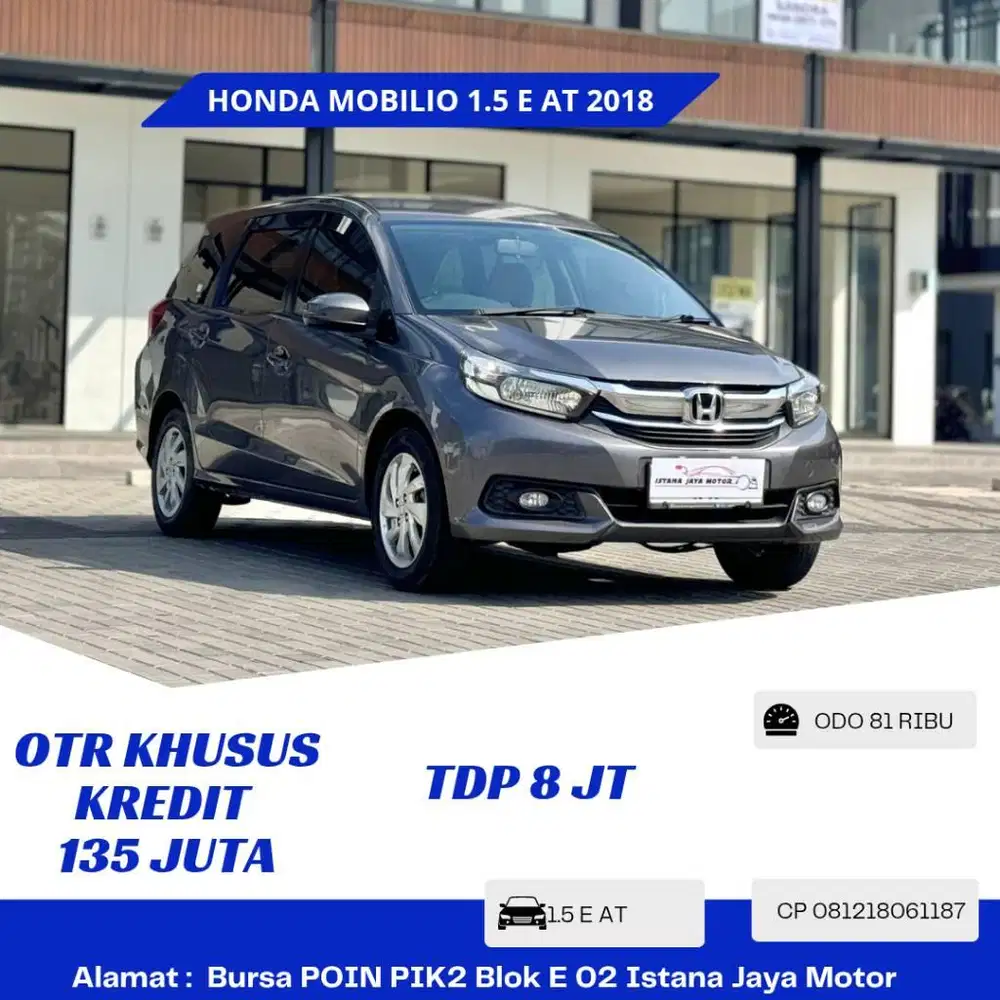 FACELIFT HONDA MOBILIO 1.5 E AT 2018 ABU