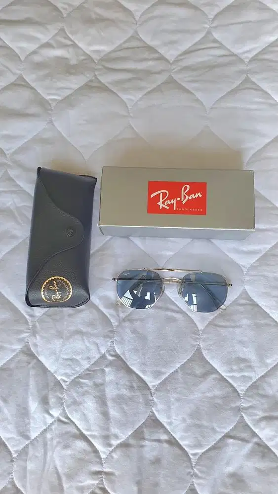 Rayban aviator sunglasses kacamata biru anti uv unisex oakley gucci lv