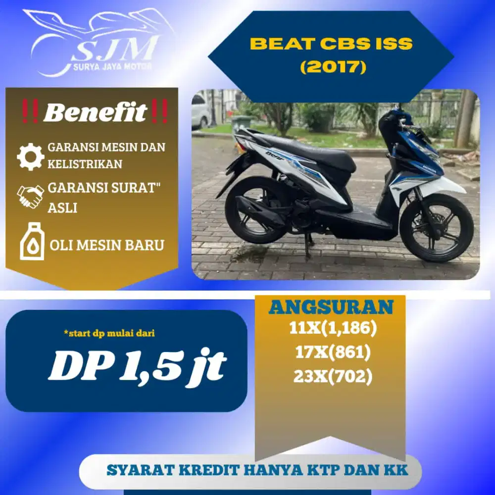 Beat iss 2017 Pajak Panjang
