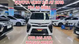 Km 46 ribu TOYOTA VOXY 2.0 AT 2018 KONDISI ISTIMEWA