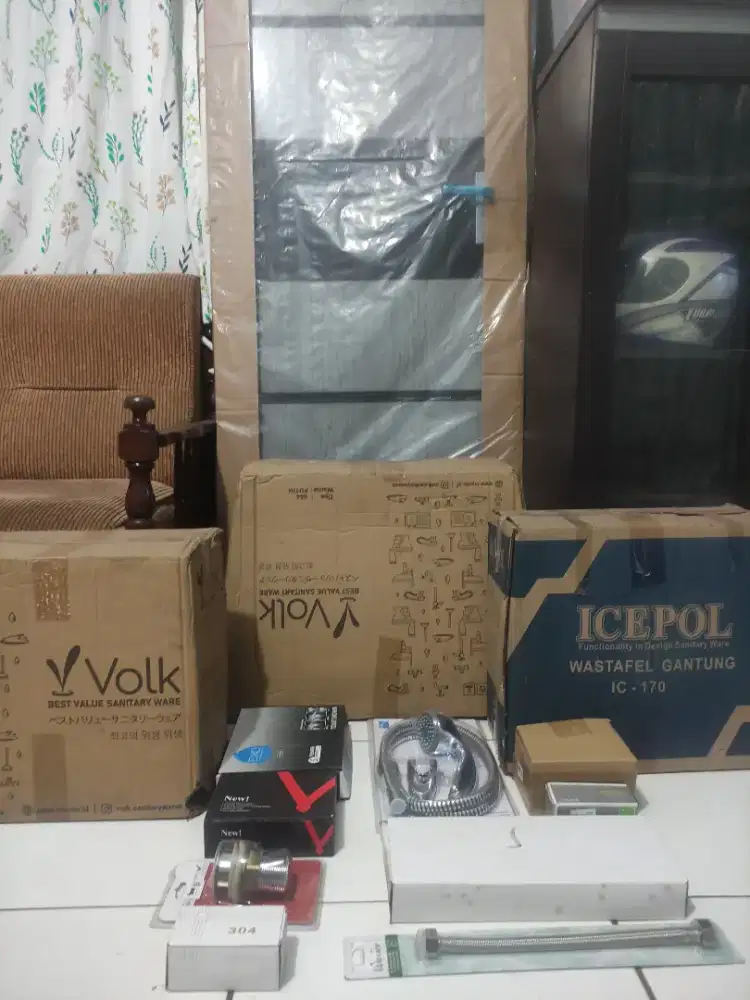 Barang Semua Baru Kualitas Premium RKM, Dijual Sepaket Semua.
