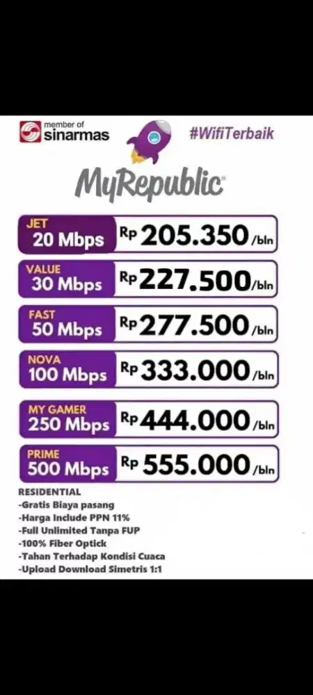Wifi Internet My Republic