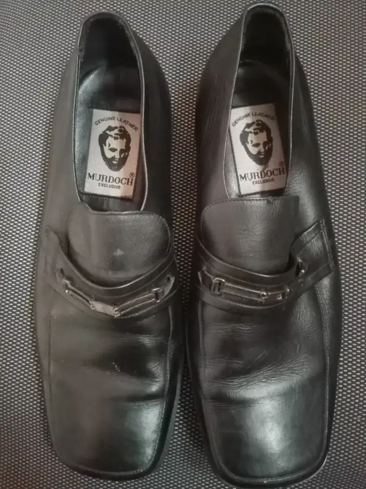 Preloved Sepatu Pantofel Loafers Merk Murdoch Original Size 42