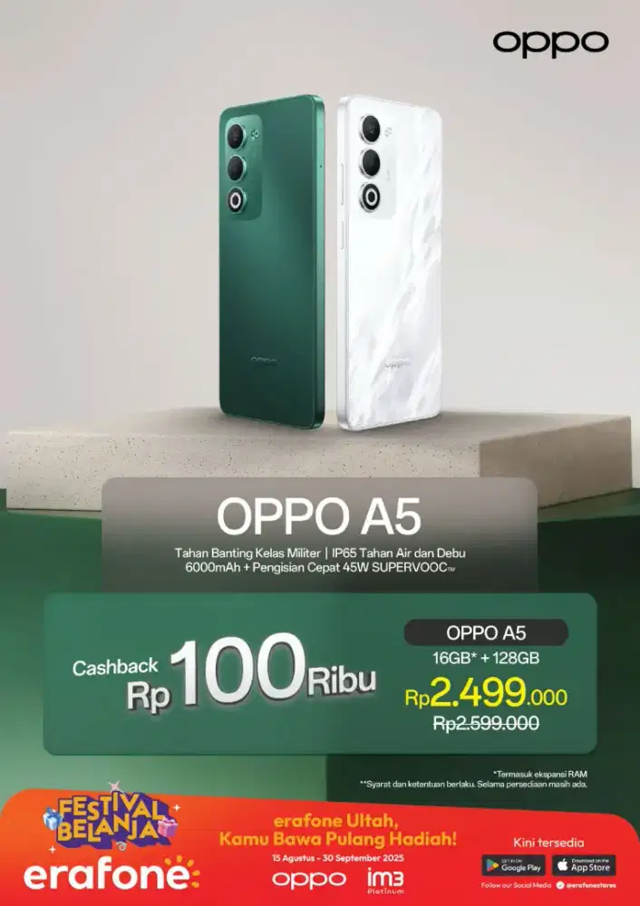 Oppo A5 terbaru 2025