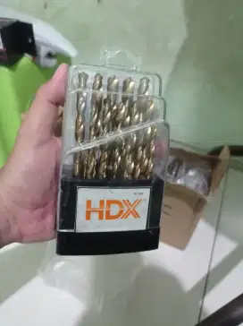 Mata bor original HDX 1 set ukuran berkualitas tinggi