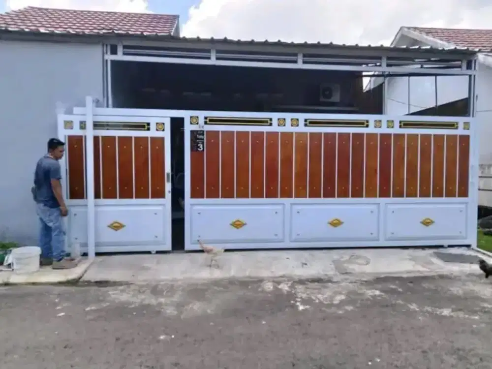 Tukang las pembuatan pagar kanopi tralis jendela