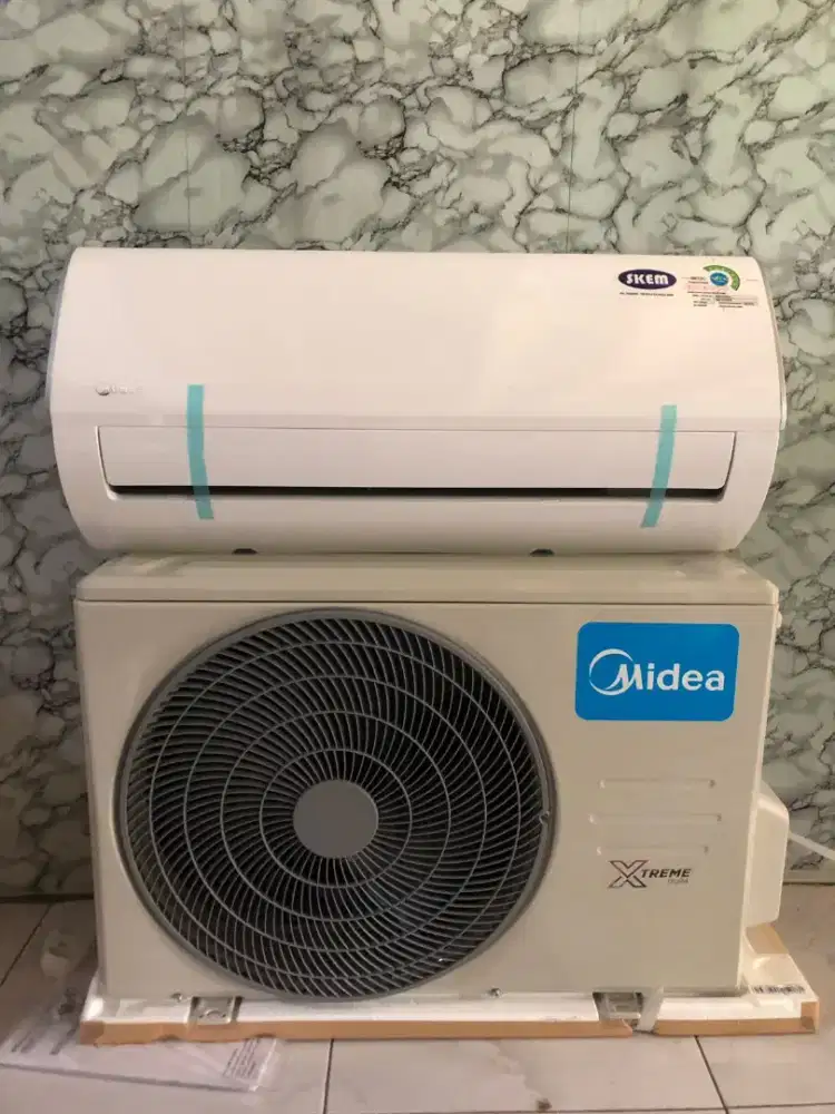 Ready AC baru merk midea 1/2pk