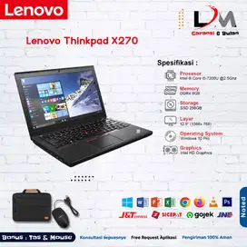 Lenovo Thinkpad X270 Intel Core i5-7200U RAM 8GB SSD 256B 12 Win 10