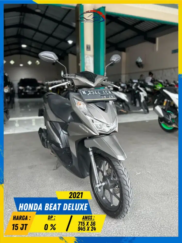 HONDA BEAT DELUXE 2021 BARANG WOKEE MASZEHH HIKMAH MOTOR KEPUH MALANG