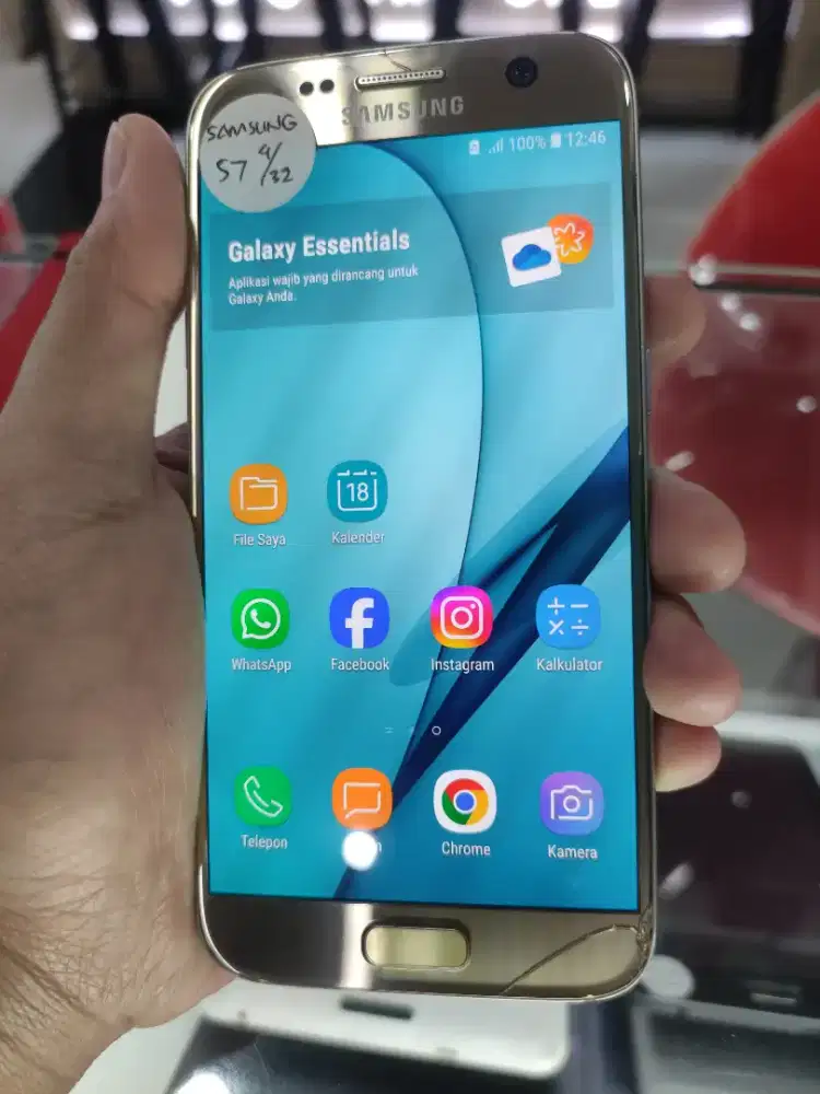 Handphone Jarang. Samsung S7 4/32