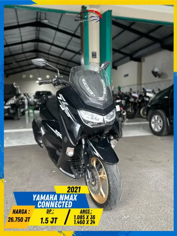 YAMAHA NMAX CONNECTED 2021 SIAP PANTAU LURR HIKMAH MOTOR KEPUH MALANG