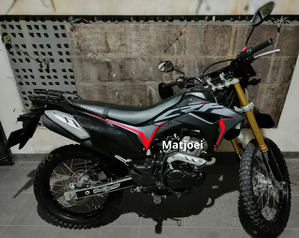 CRF 150 L 2019 Hitam